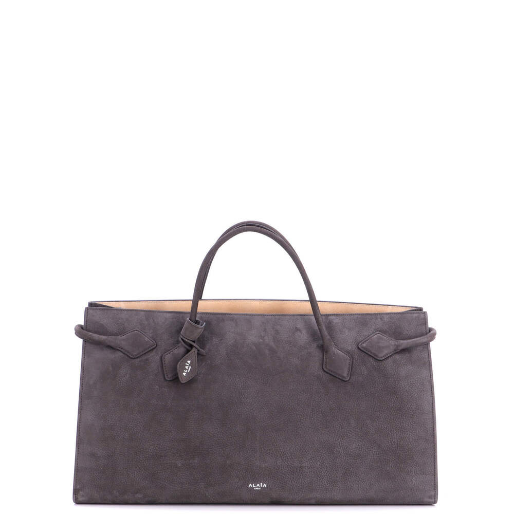 Alaia Le Teckel Tote Suede